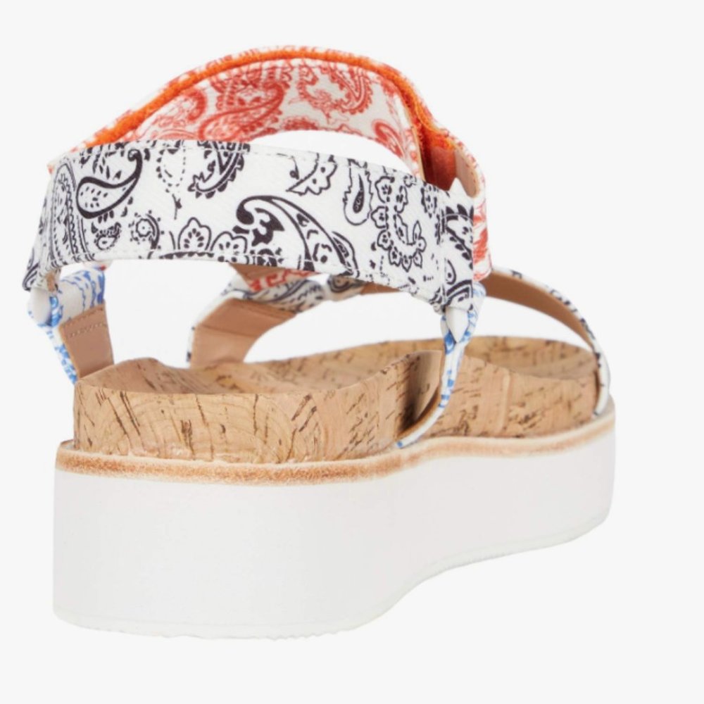 Steven New York brand new in box Belmar bandana print awesome sandals - Picture 8 of 9